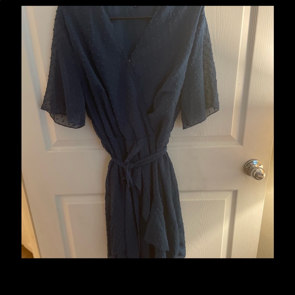 Faux wrap dress - Picture 4 of 4